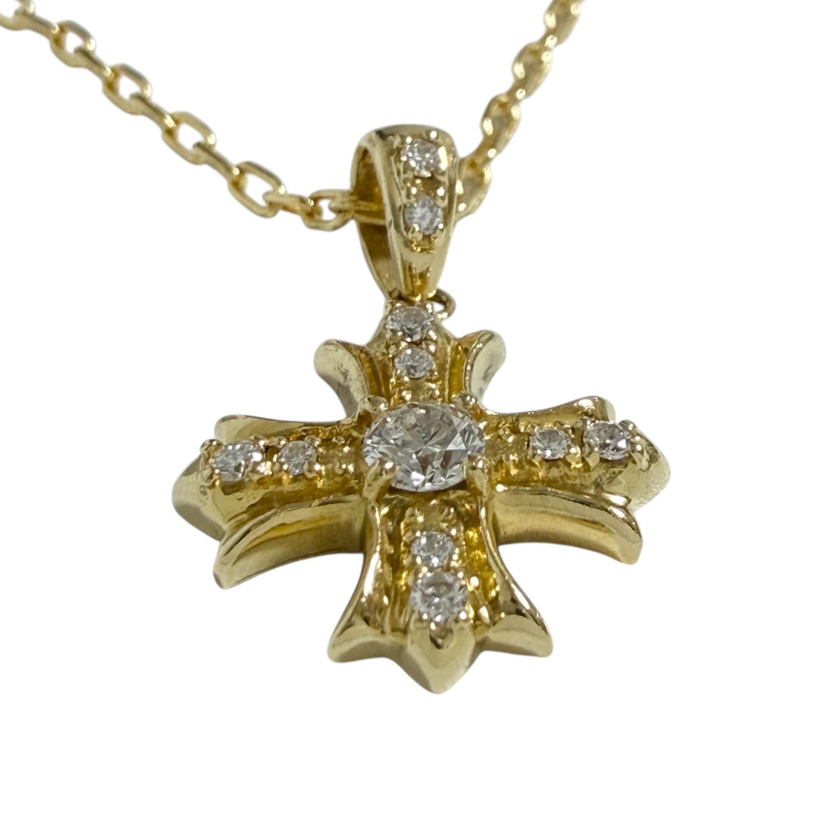 ゆきざき メンズ ペンダント ネックレス レガリア K18 ダイヤ 社外 