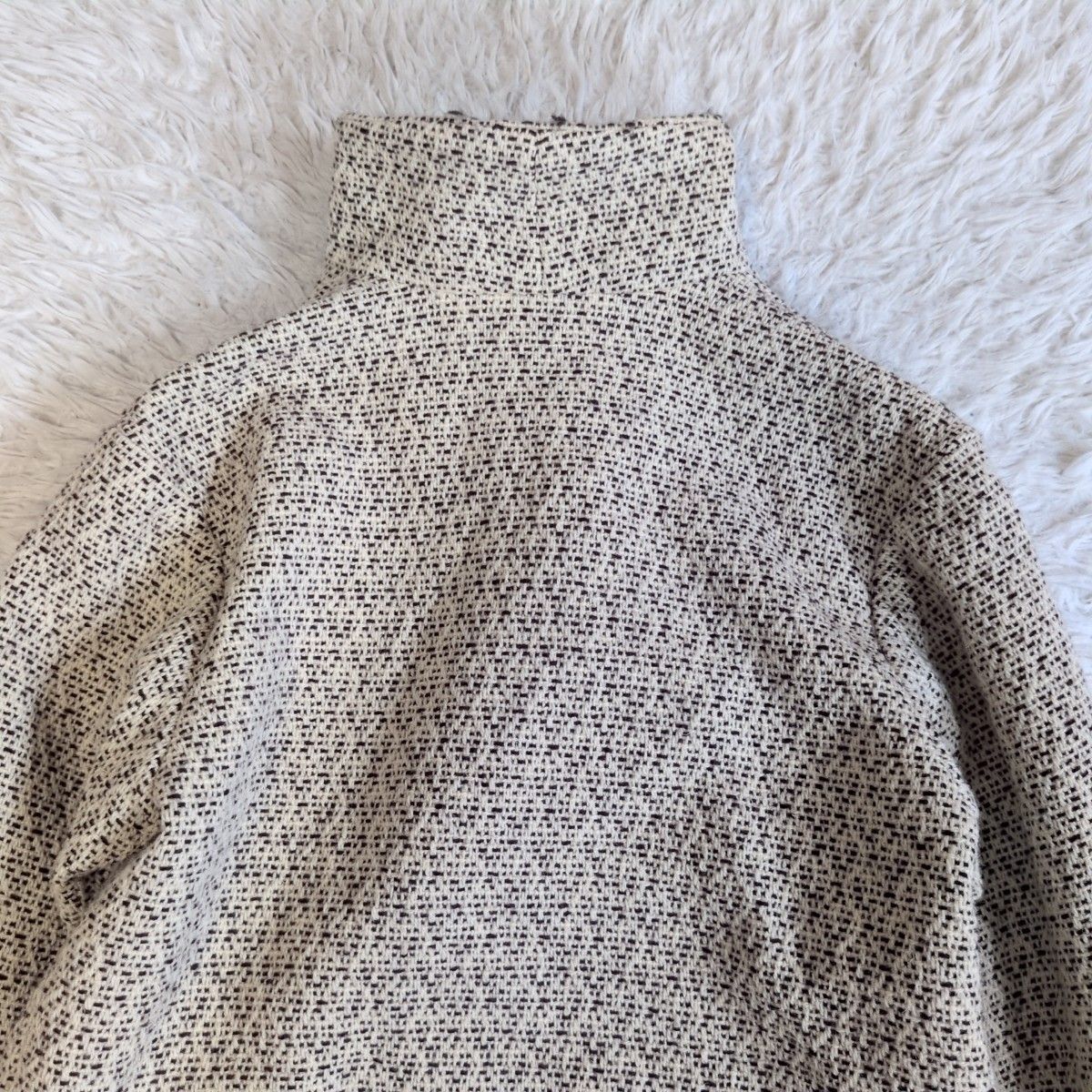 【素敵な風合い❗️】Plantation 総柄 肉厚 コート イッセイミヤケ 激レア✨ イッセイミヤケ プランテーション ISSEY MIYAKE PLANTATION