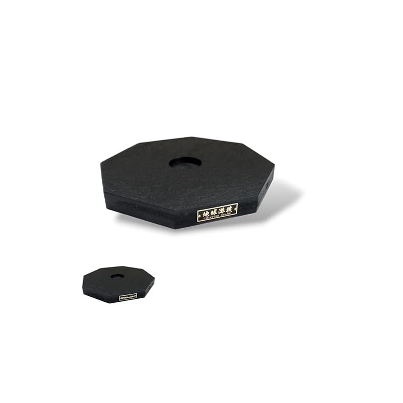 雪中キャンプ用 ポール敷板 BLACK base 薪割り台 バトニング 2 way サイズL