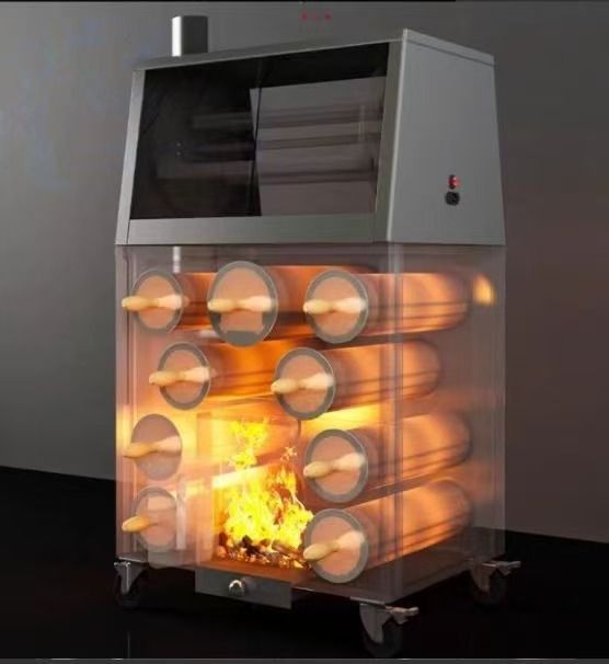 新入荷 業務用サツマイモ焙煎機 ステンレスガスオーブンローストコーン サツマイモストーブ 焼き芋ストーブ