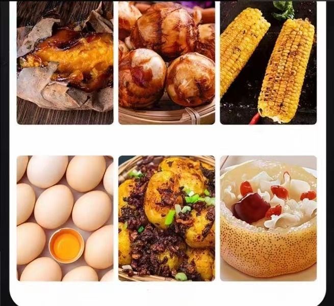 ステンレスガスオーブンローストコーン サツマイモストーブ