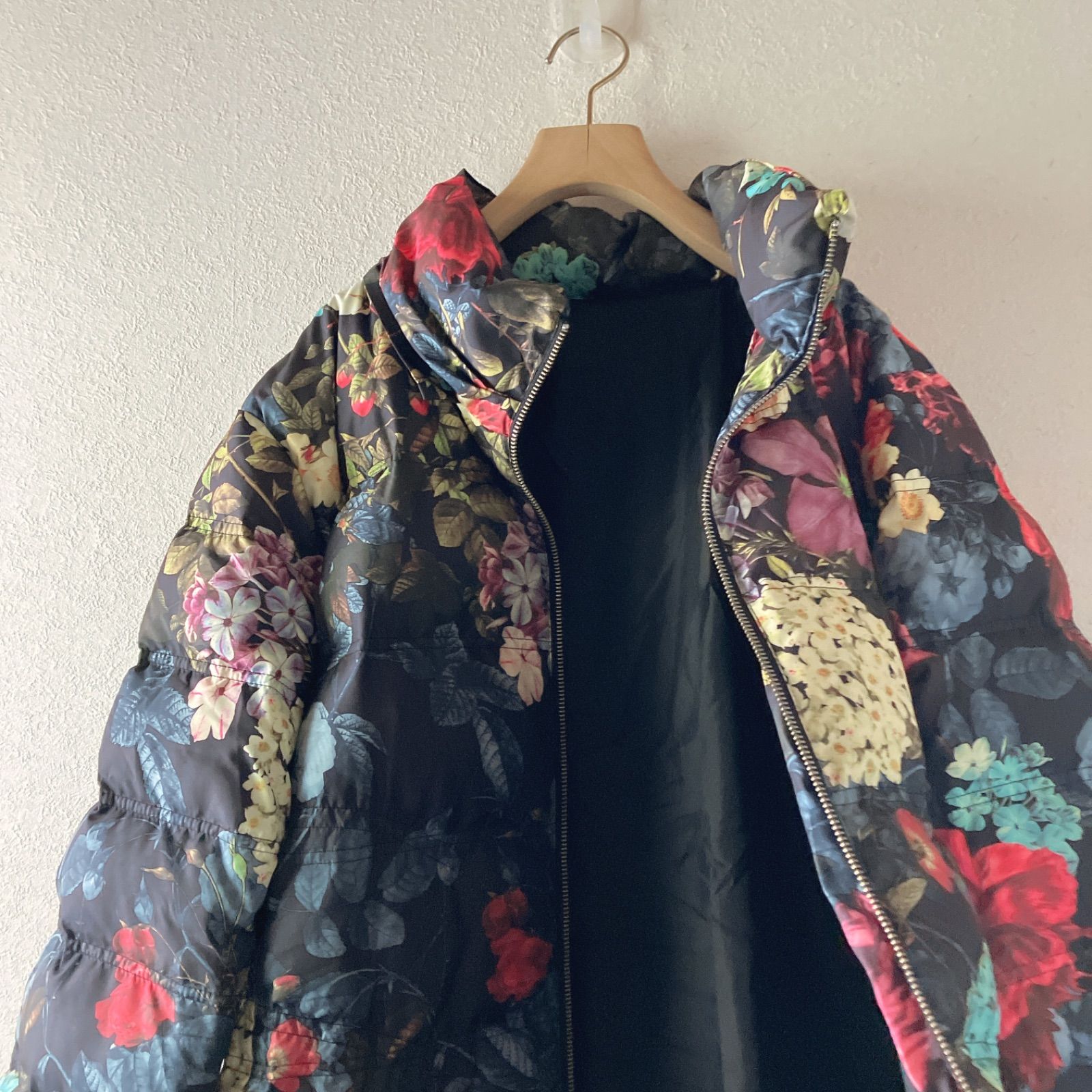 OTTO オットー 3L 大きいサイズ 希少 花柄 ダウンコート ロングコート