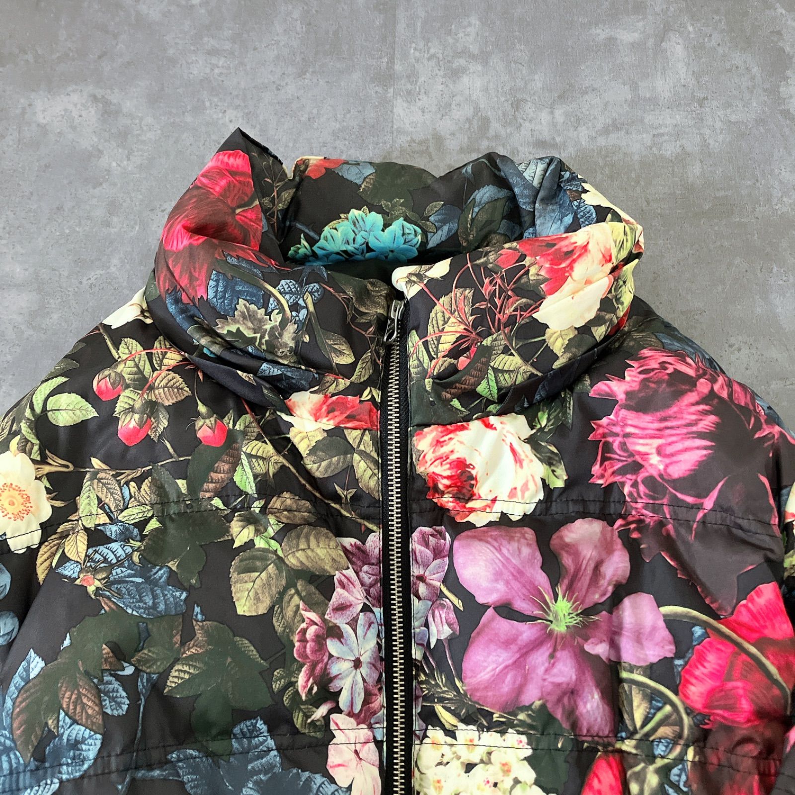 OTTO オットー 3L 大きいサイズ 希少 花柄 ダウンコート ロングコート