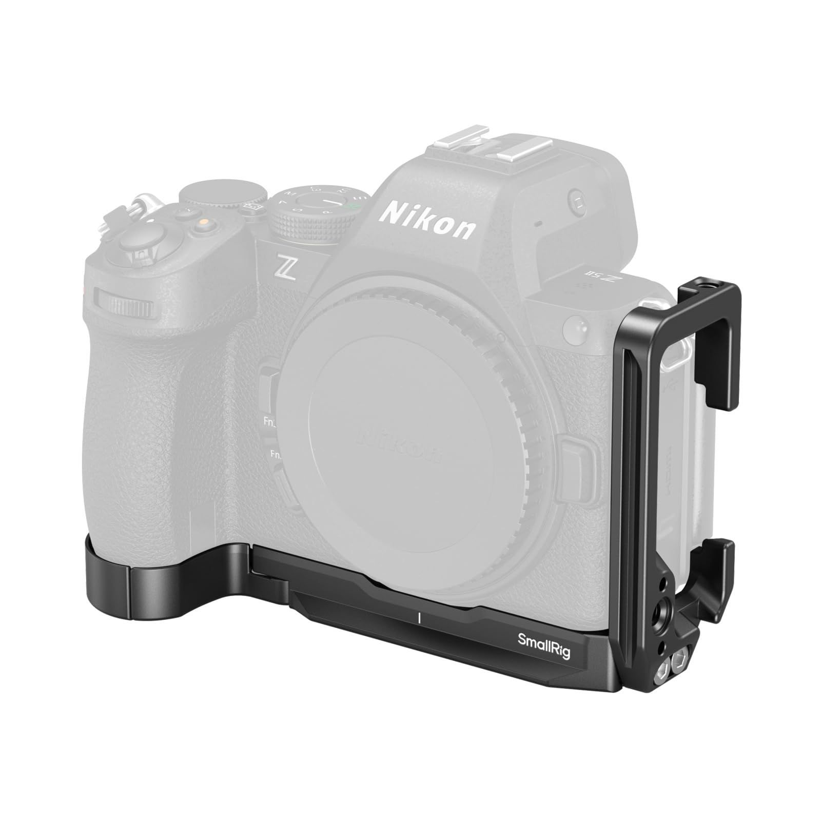 用 Z5 Z6 Z6II Z7 Z7II Z5II 用 L字型マウントプレート Nikonに対応 Arca-Swissマウント用L型プレート QDインターフェース SmallRig 1 4-20ネジ穴 コールドシュー ストラップスロット付き 5256