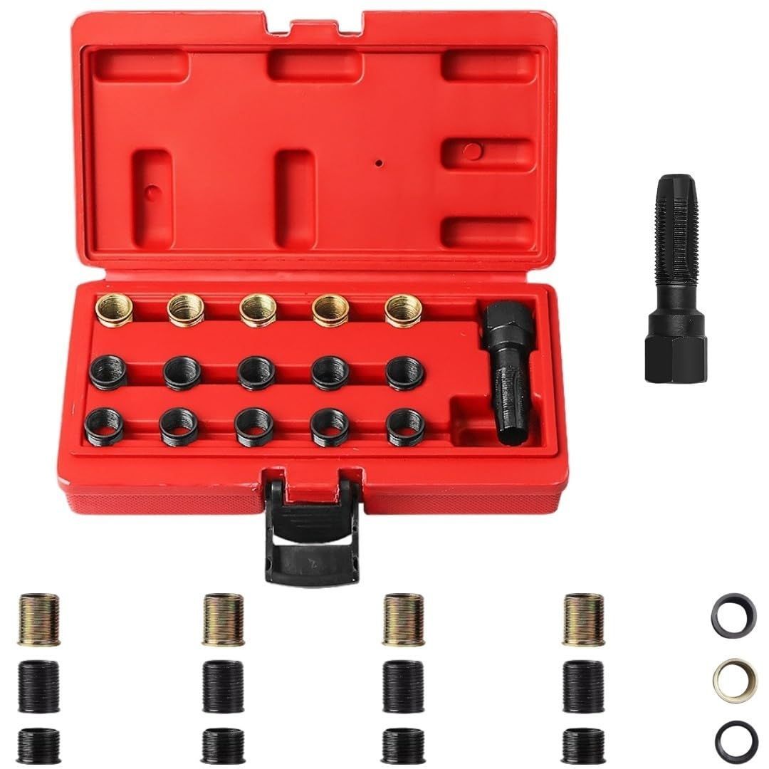 スパークプラグネジ山修復キット M14×1.25｜リコイルインサート