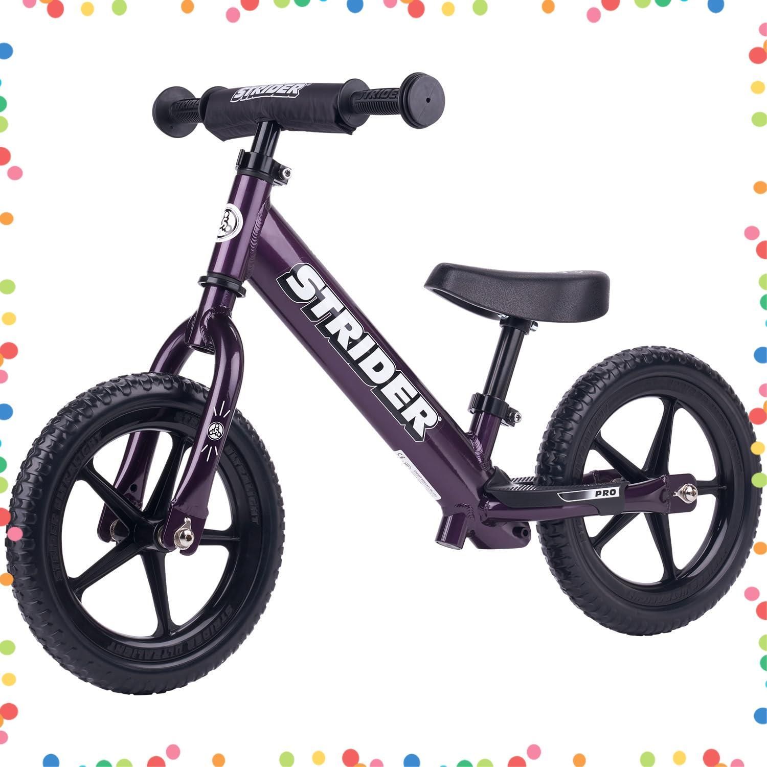ストライダーPRO パープル　ホイールカスタム済 人気商品】本体 メタリックパープル 12インチ Pro) (STRIDER 日本正規