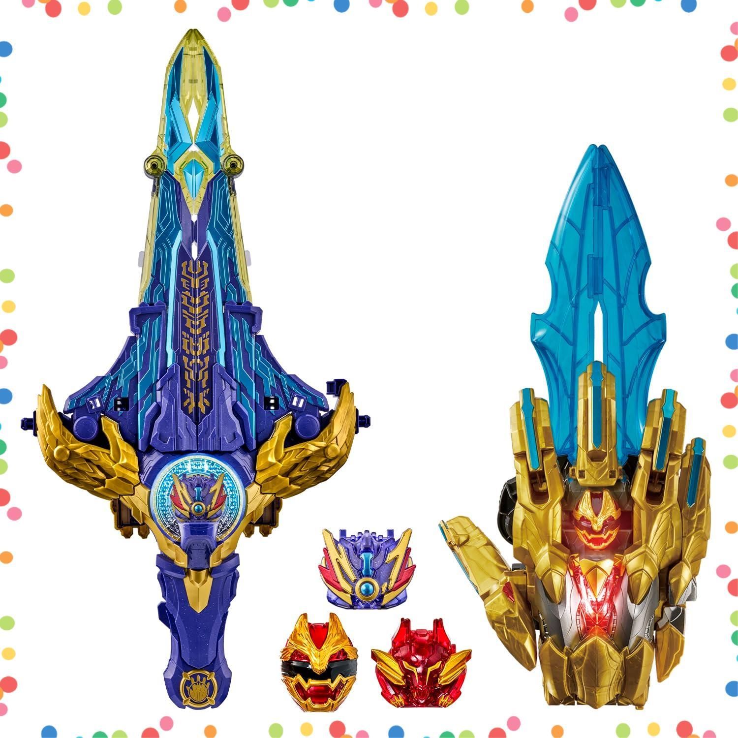 商品 DXリョウテガソード-テガソード ナンバーワン戦隊ゴジュウジャー ゴジュウジャー最強No.1セット 対象年齢 バンダイ BANDAI 3 才以上