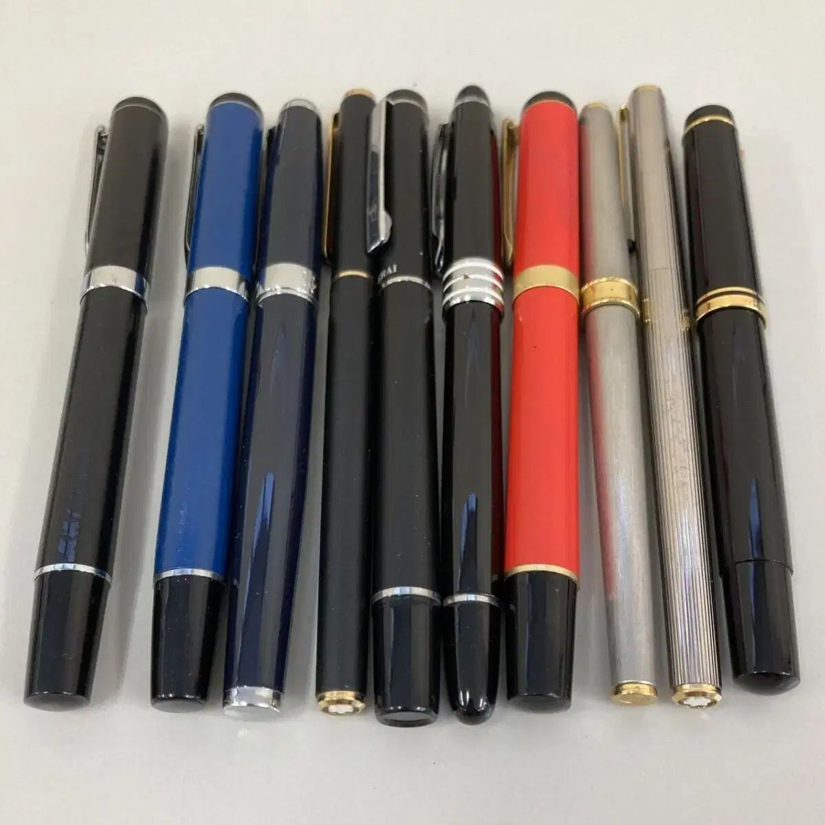 万年筆 13点 セット モンブラン ペリカン パーカー ウォーターマン 外 筆記 用具 ソーショクヒン