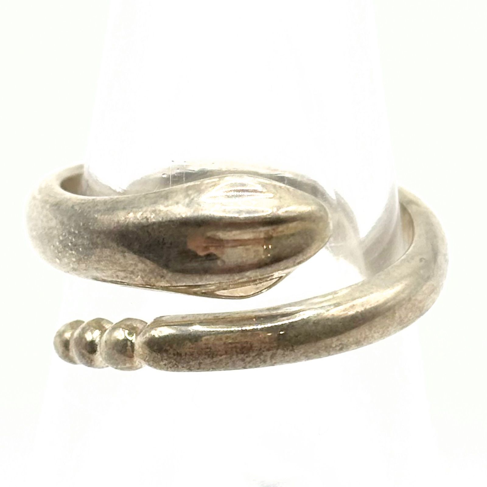 TIFFANY ティファニー スネーク リング 12号 シルバー925 ヘビ 動物 指輪 エルサペレッティ ヴィンテージ メンズ レディース