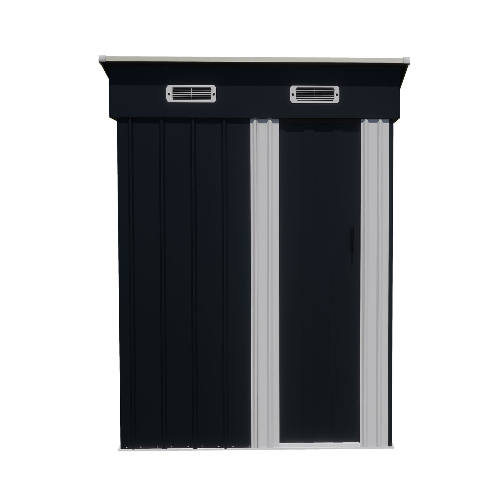 可動棚なし 物置 屋外 スチール 倉庫 床材補強フレーム付き 戸外収納庫 幅148 奥行き82.5 高193 物置き おしゃれ 大型 収納庫 屋外物置 防さび ベランダ 防水 ドア スチール物置 屋外収納 ガーデニング 庭 ブルーグレー