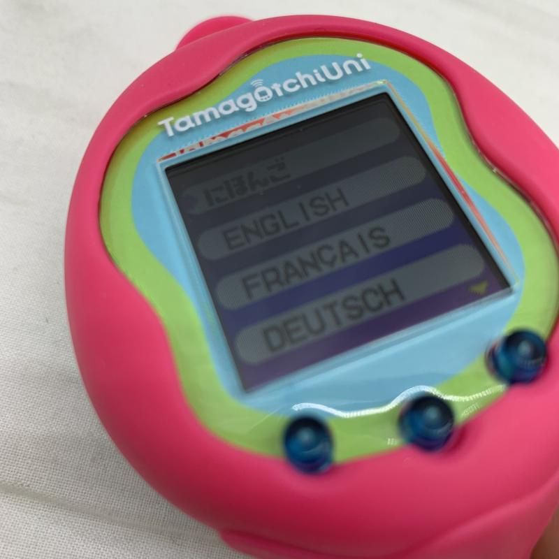 中古】開封・箱破れ)Tamagotchi Uni Pink[91] - メルカリ