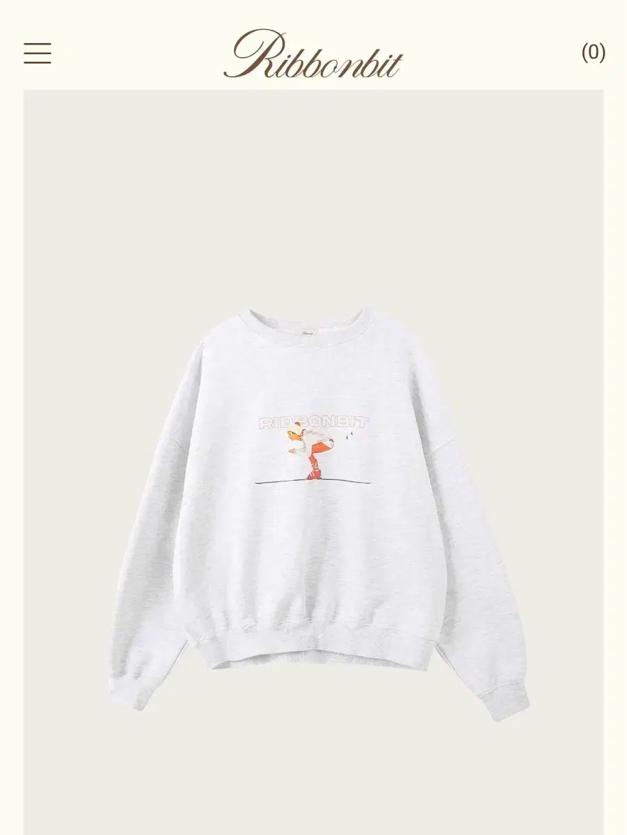 ribbonbit スキー スウェット スキー マン