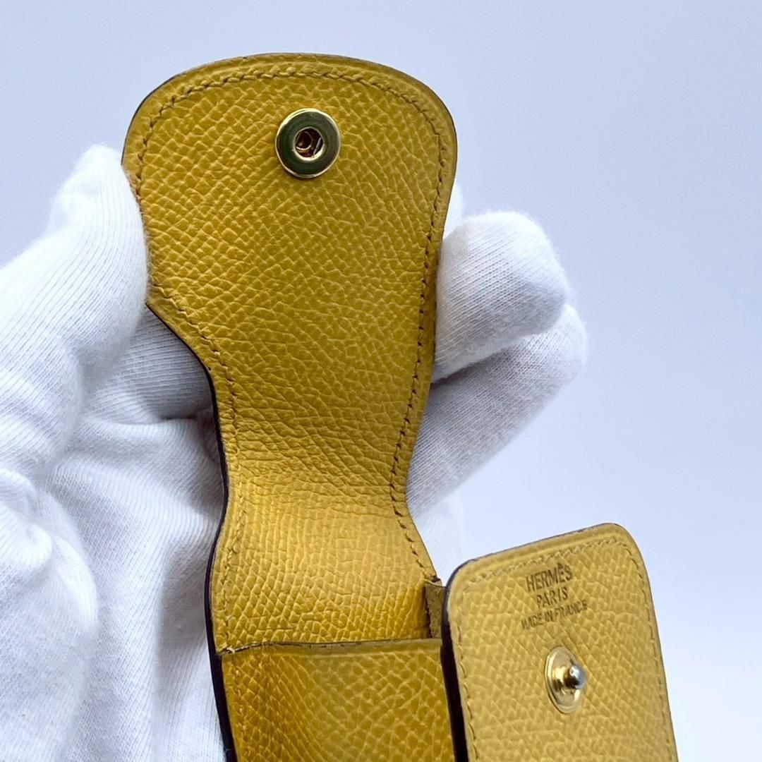 箱付き☆HERMES レザー ペンケース 筆記用具 イエロー エルメス - メルカリ