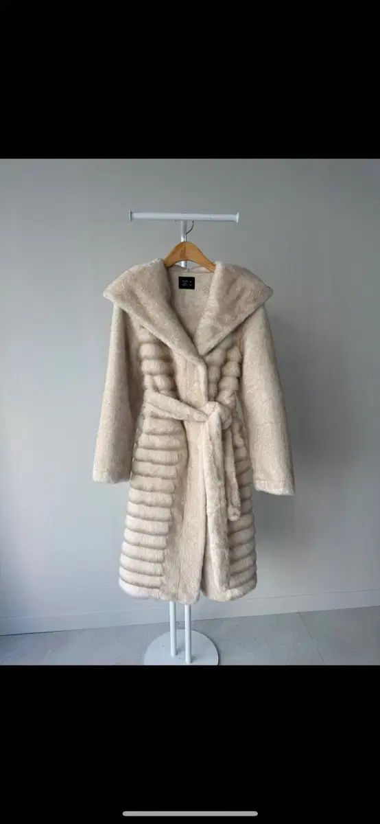 ラックス フード ロングコート ファーコート ロング ベルトセット 厚手 暖かい QUEEN