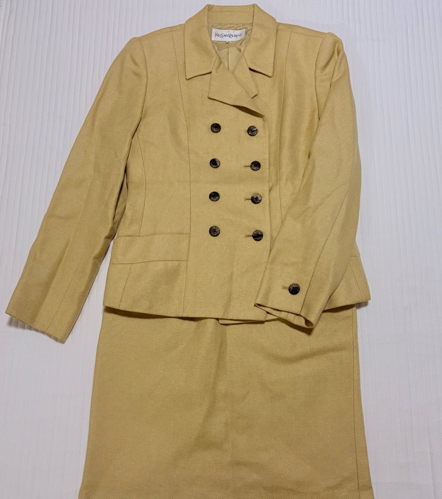 Vintage YSL ウール100% セットアップ