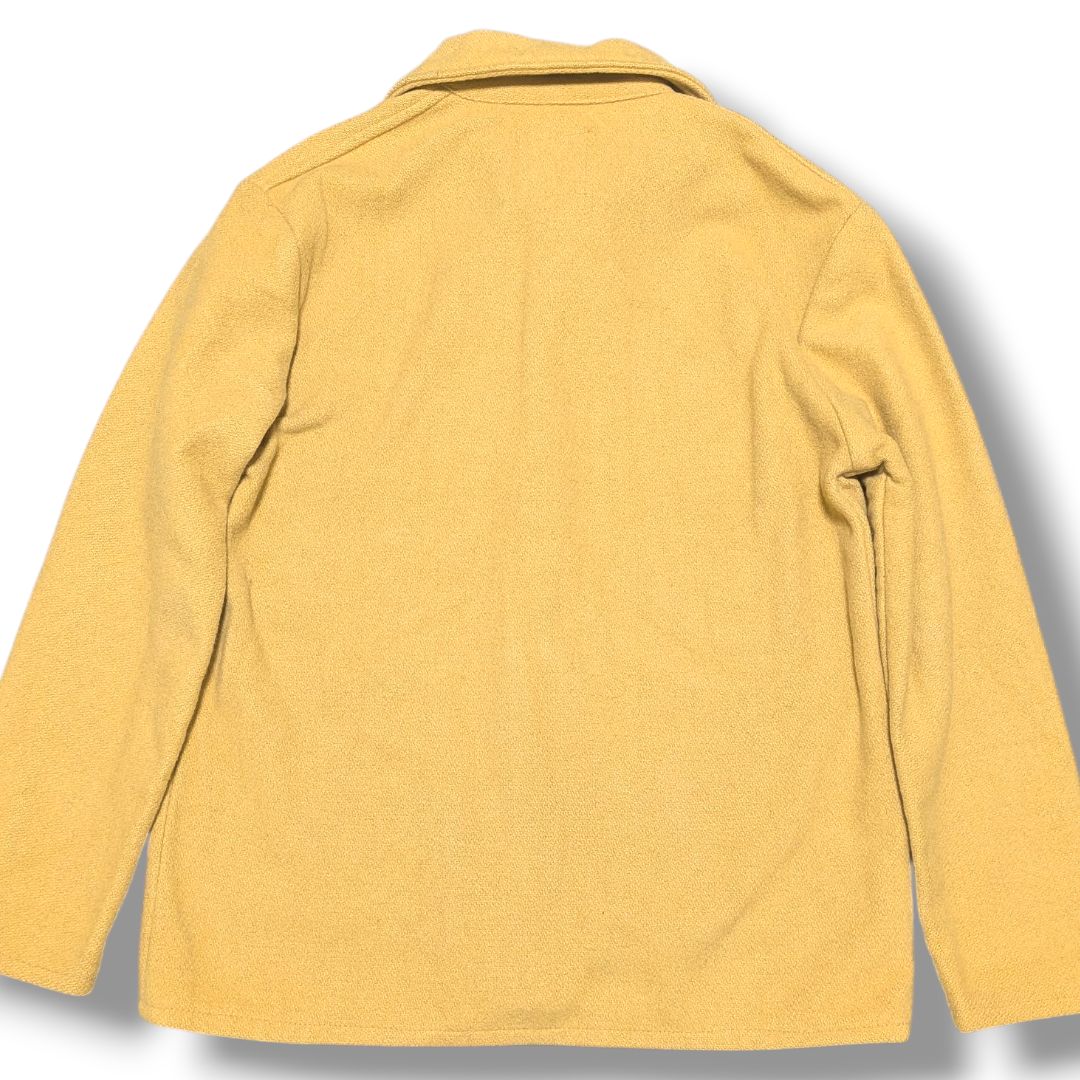 REPLAY BLUE JEANS リプレイ 圧縮 ニット ウール Pコート M