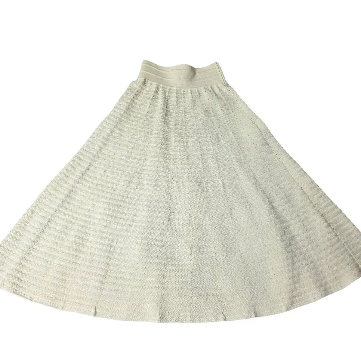 MOLLY 몰리 アイボリー色 ニット フ スカート