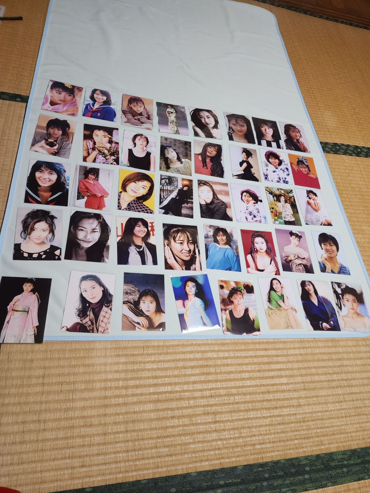 中山美穂さん L判写真 40枚 裏面に英数文字記載あり 9×13センチの大き