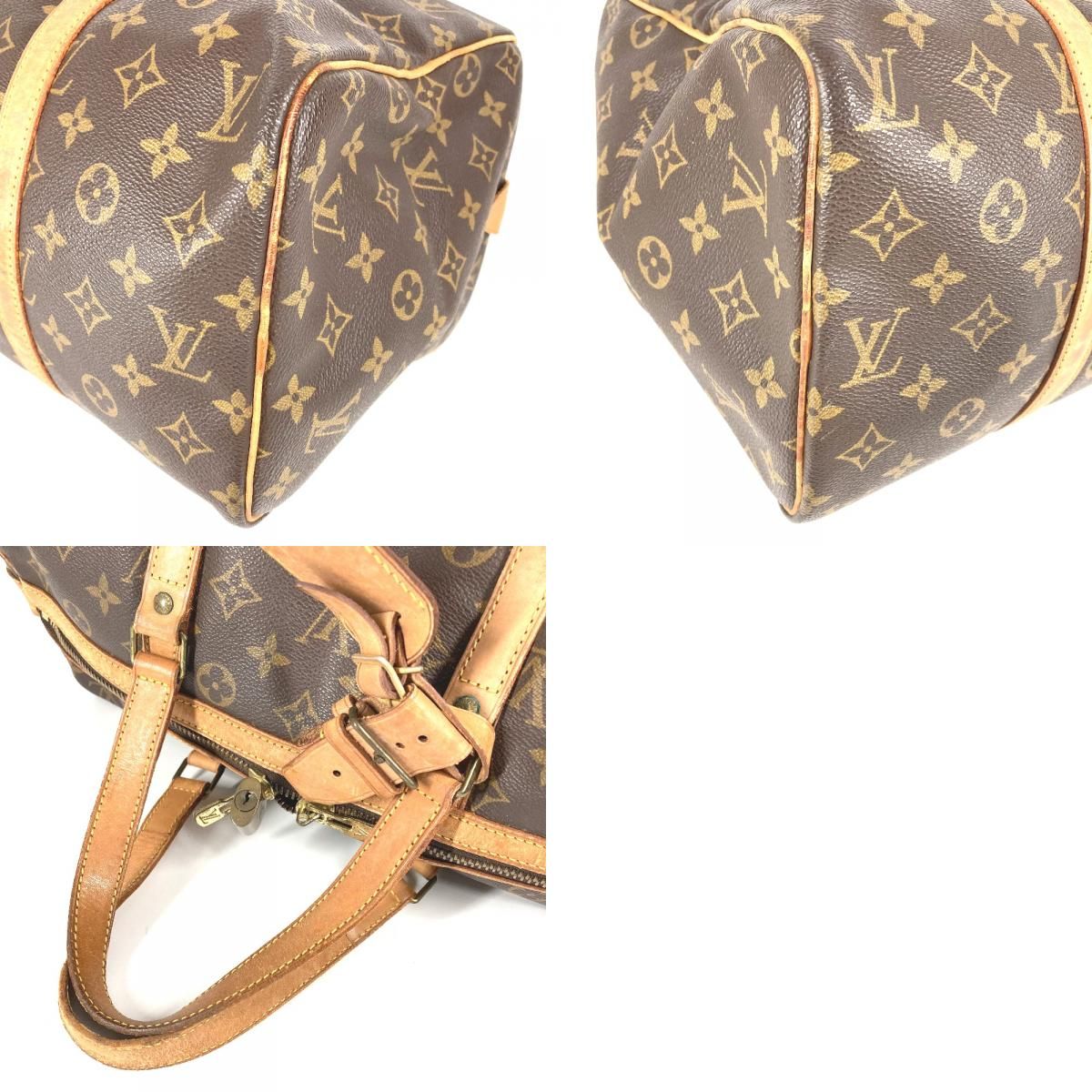 ルイヴィトン ボストンバッグ 美品 ルイ ヴィトン モノグラム キーポル50 M41426 ボストンバッグ