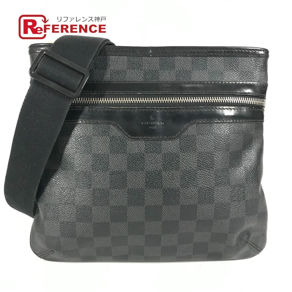 LOUIS VUITTON ルイヴィトン ショルダーバッグ トマス N58028 ダミエグラフィットキャンバス ブラック