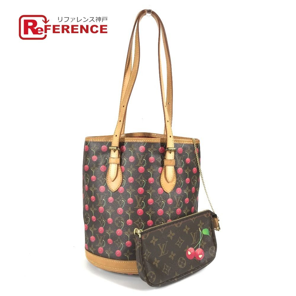 LOUIS VUITTON ルイヴィトン ショルダーバッグ バケットPM バケット PM M95012 モノグラムキャンバス レッド