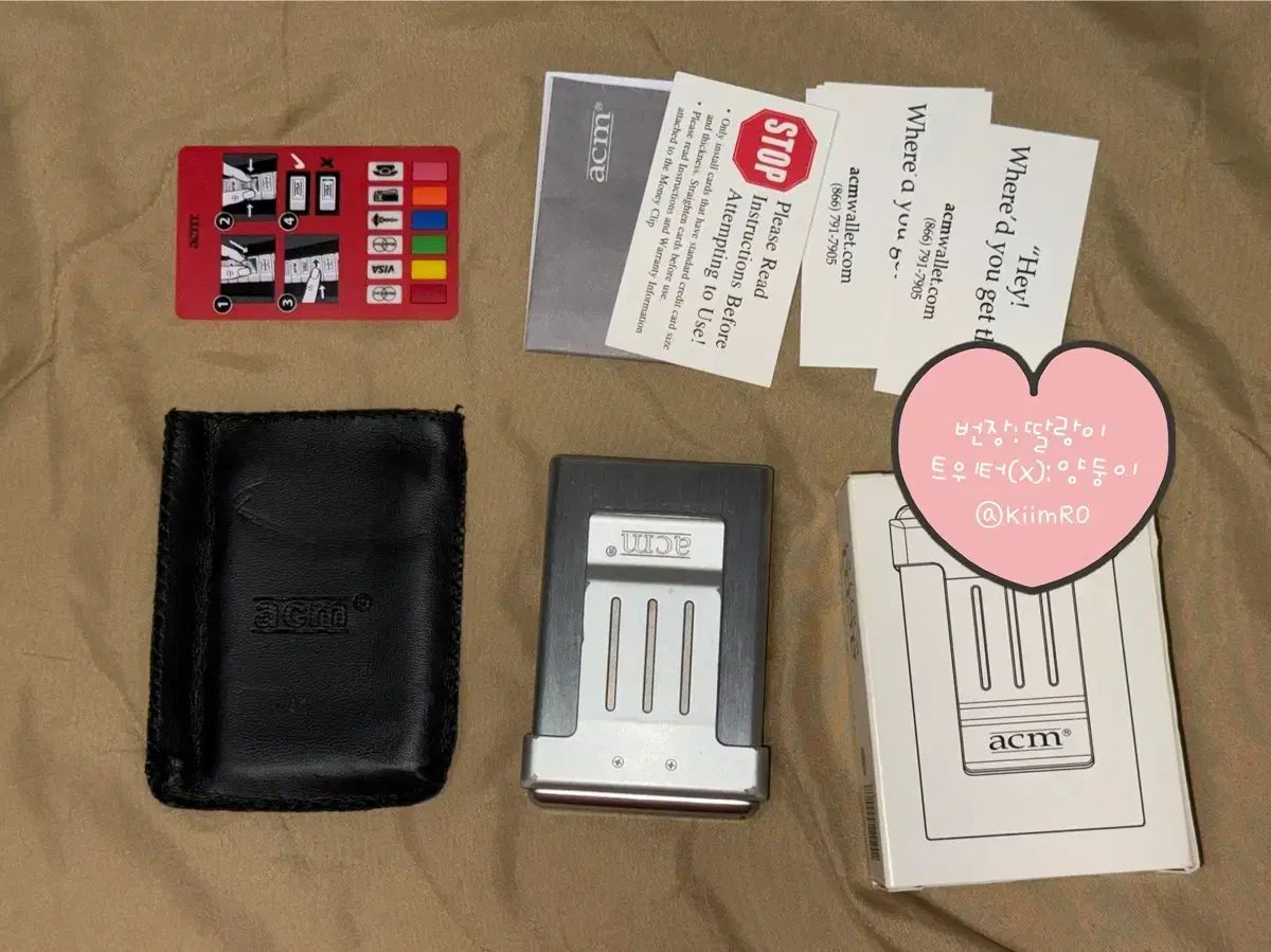 ACM カードウォレット 旧モデル フルセット