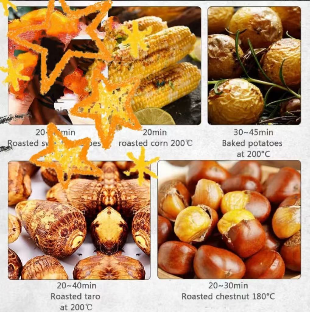 業務用サツマイモ焙煎機