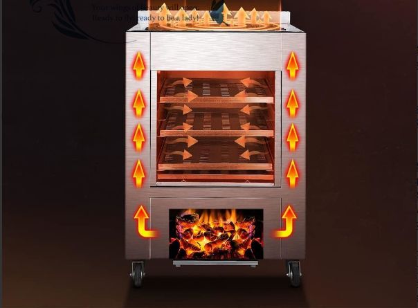 ステンレスガスオーブンローストコーン サツマイモストーブ