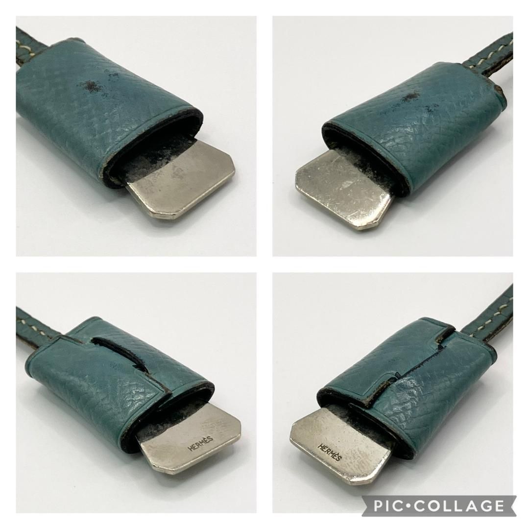 箱付き☆HERMES チャーム ミニクロシェット ネームプレート