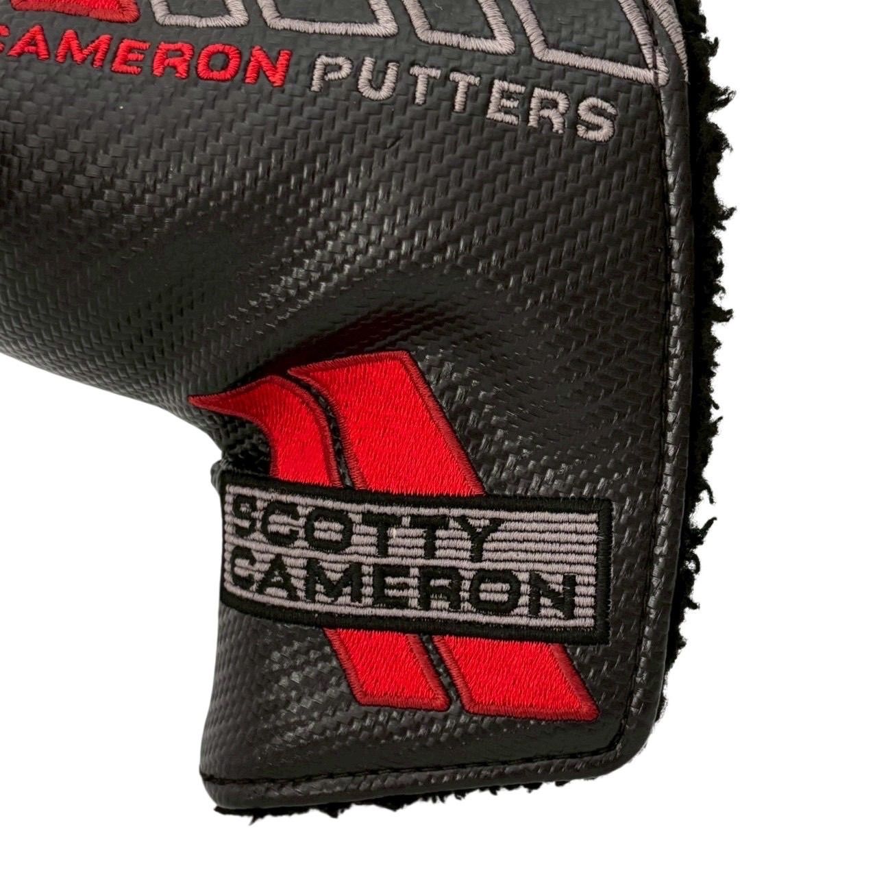 Scotty Cameron パター用ヘッドカバー 黒/赤 【公式通販】