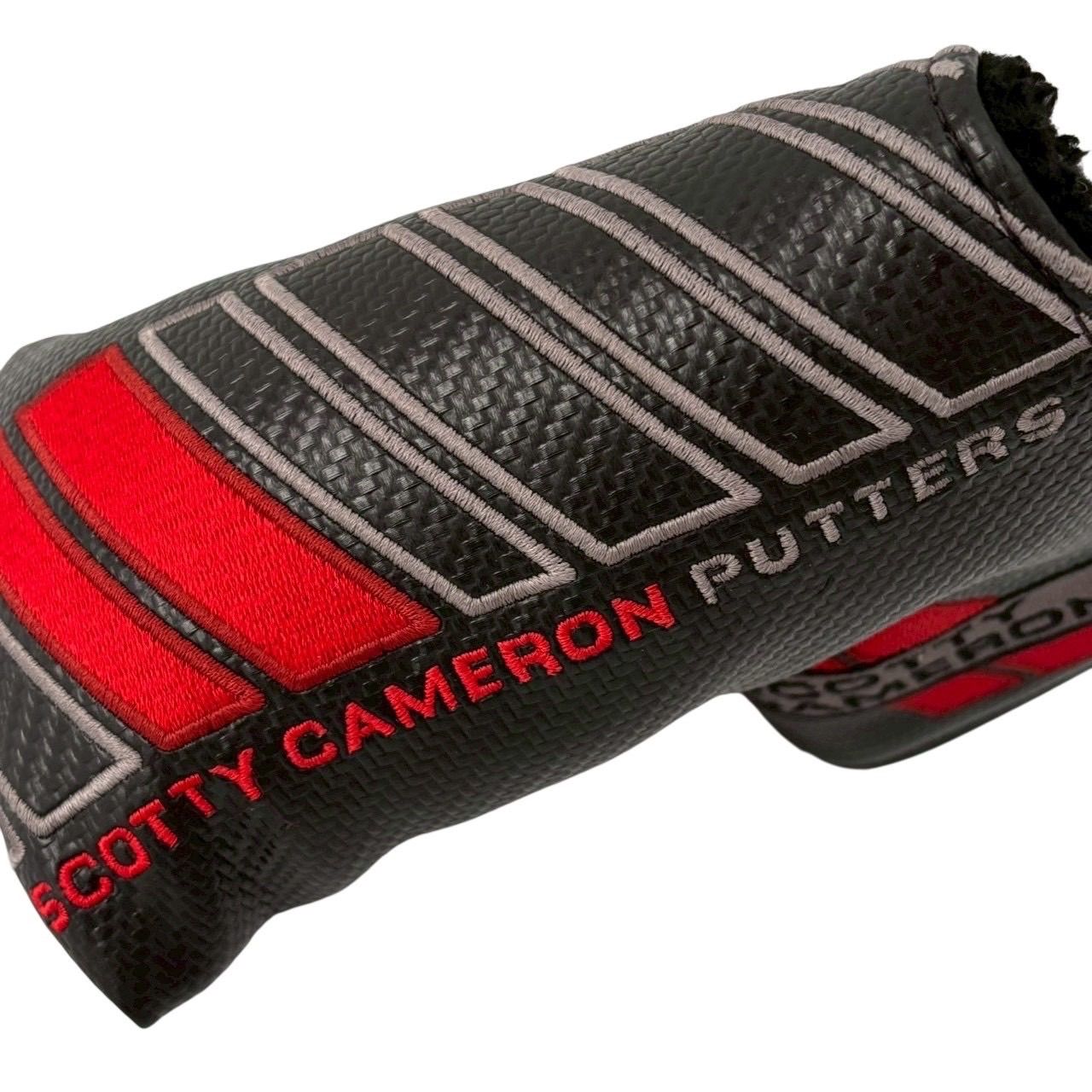Scotty Cameron パター用ヘッドカバー 黒/赤 【公式通販】