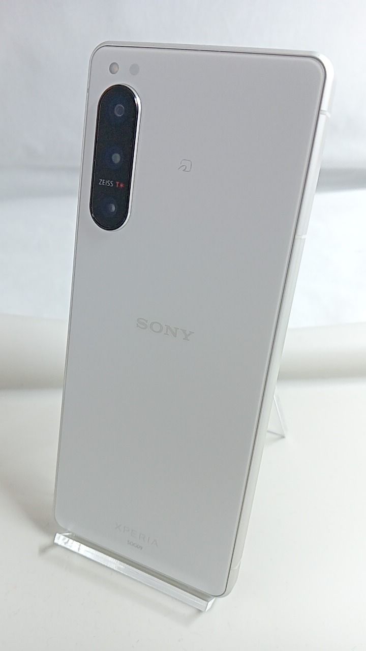 整備済！ SOG09 Xperia 5 IV 128GB 本体 エクリュホワイト SIMフリー 