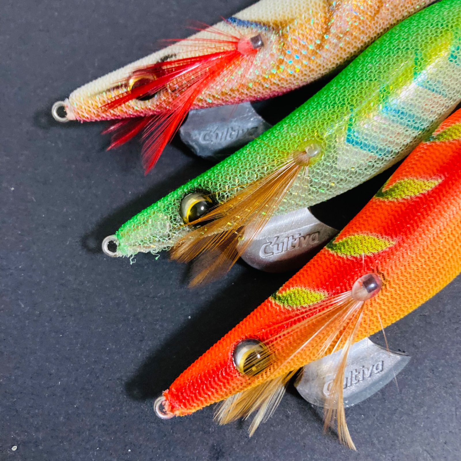 美品】 Draw4 3.5号 ドロー4 エギ エギセット Egi Squid Jig Calamari