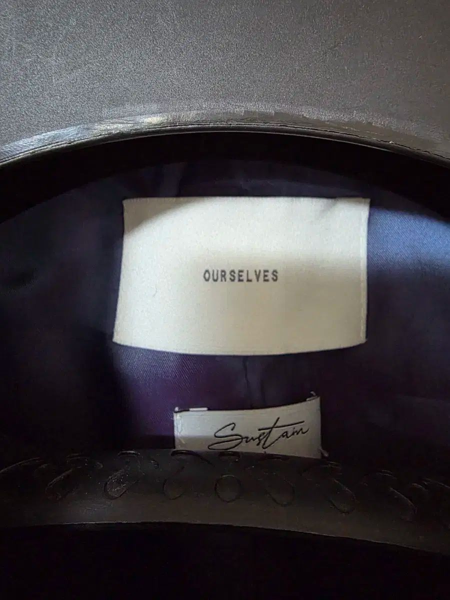 24FW OURSELVES アワーセルブス サステイン ピーコート ブラック 2サイズ