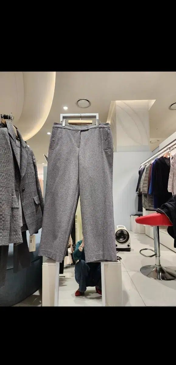 ディルチアーノ グレー ウール パンツ 77 88