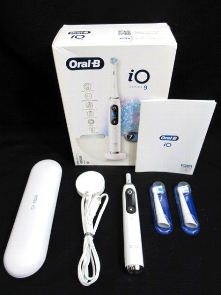 ブラウン Braun オーラルB iO9 ホワイトアラバスター プロフェッショナル 電動歯ブラシ 2019年製