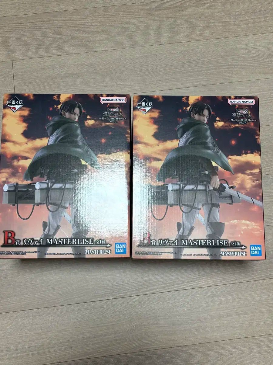 進撃の巨人 一番くじ COOGI リヴァイ B賞 フィギュア