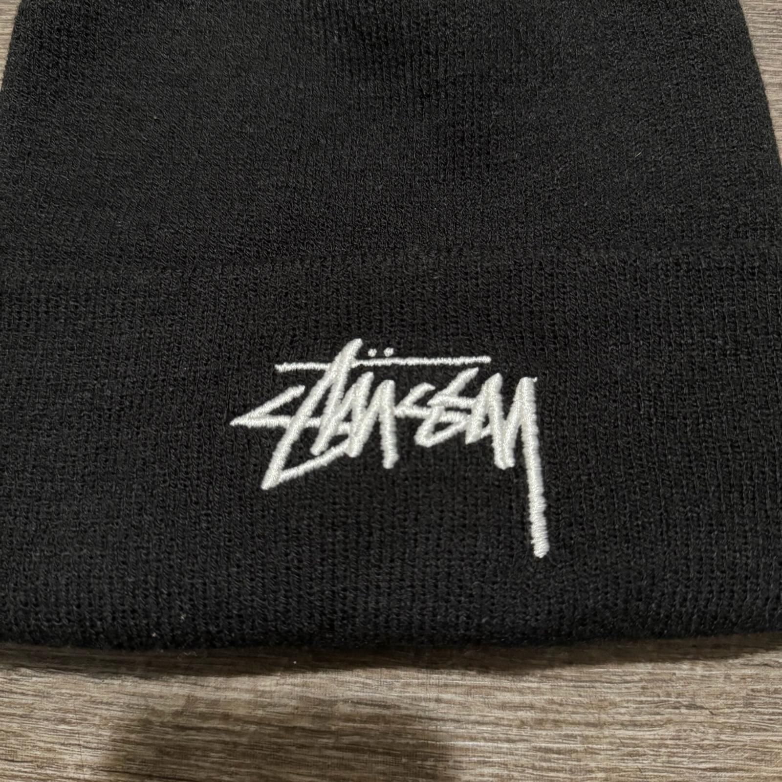NIKE× Stussy】コラボ ニット帽 Nike x Stussy Cuff Beanie Black