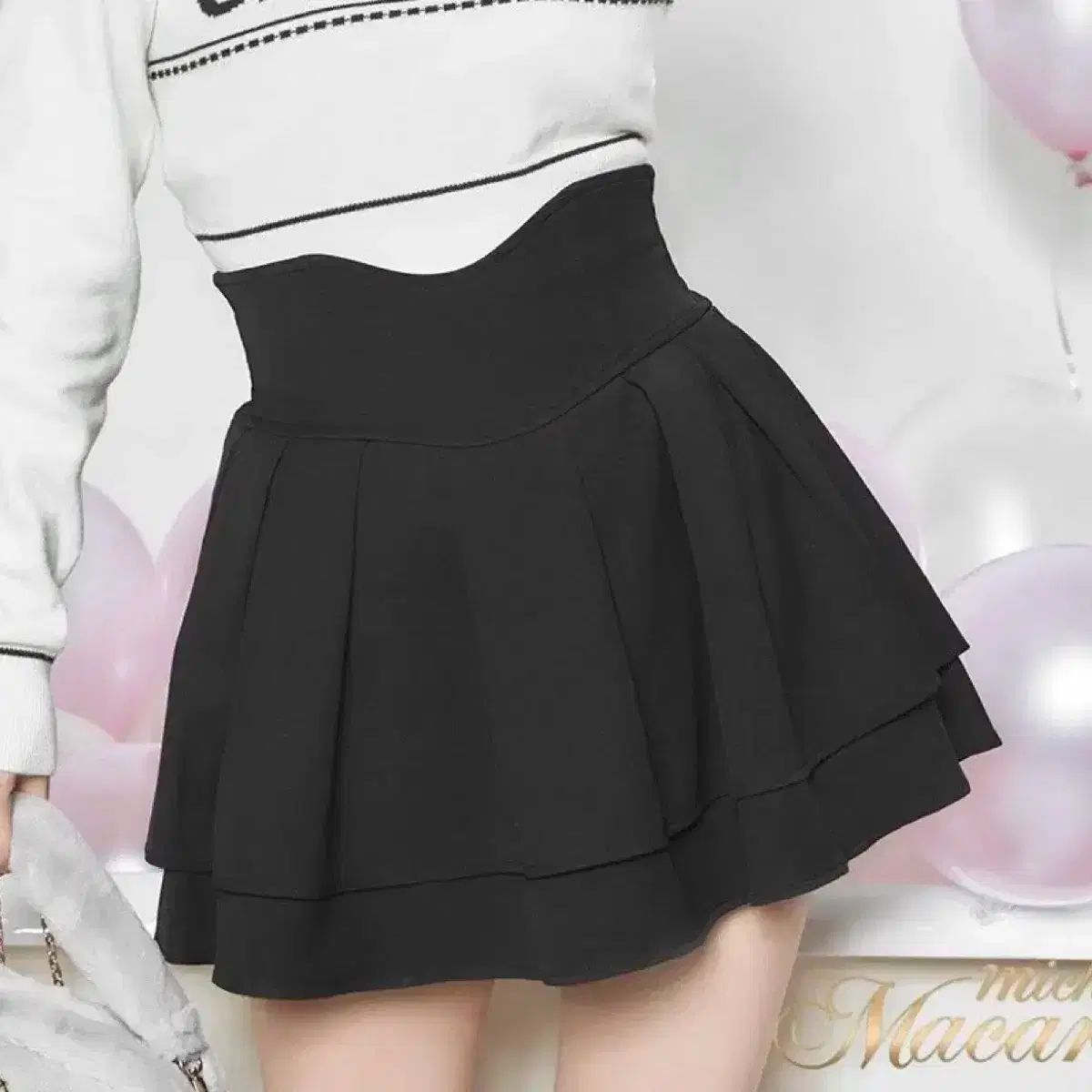 ミシェルマカロンLサイズ ミシェルマカロン 地雷系 スカート