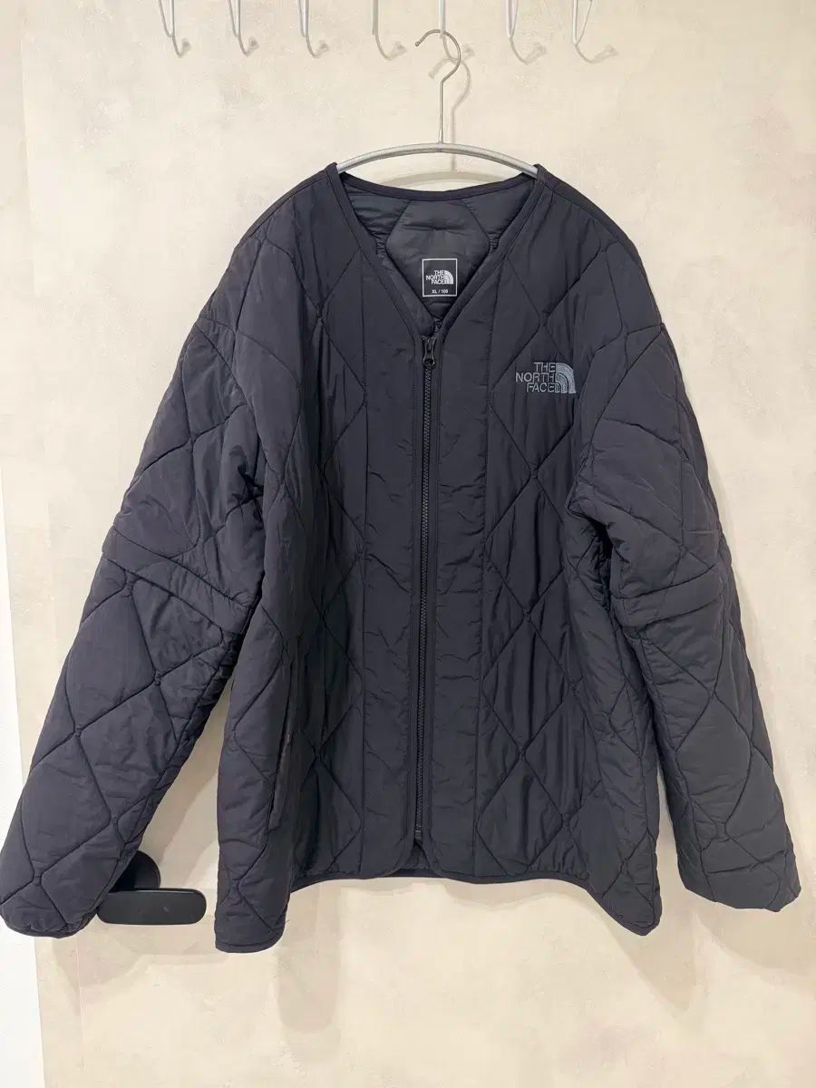 THE NORTH FACE ザノースフェイス ブラック キルティング ジャケット XL 105