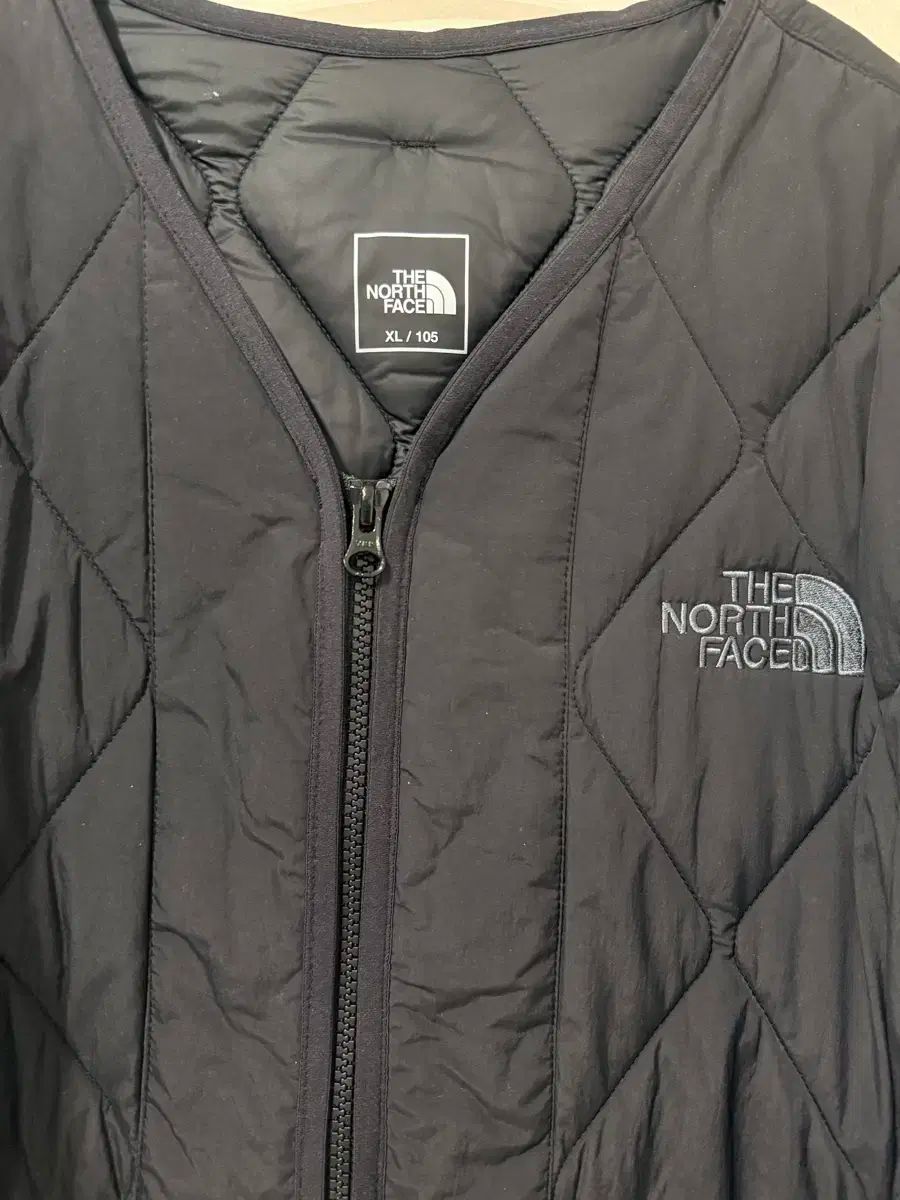 THE NORTH FACE ザノースフェイス ブラック キルティング ジャケット XL 105