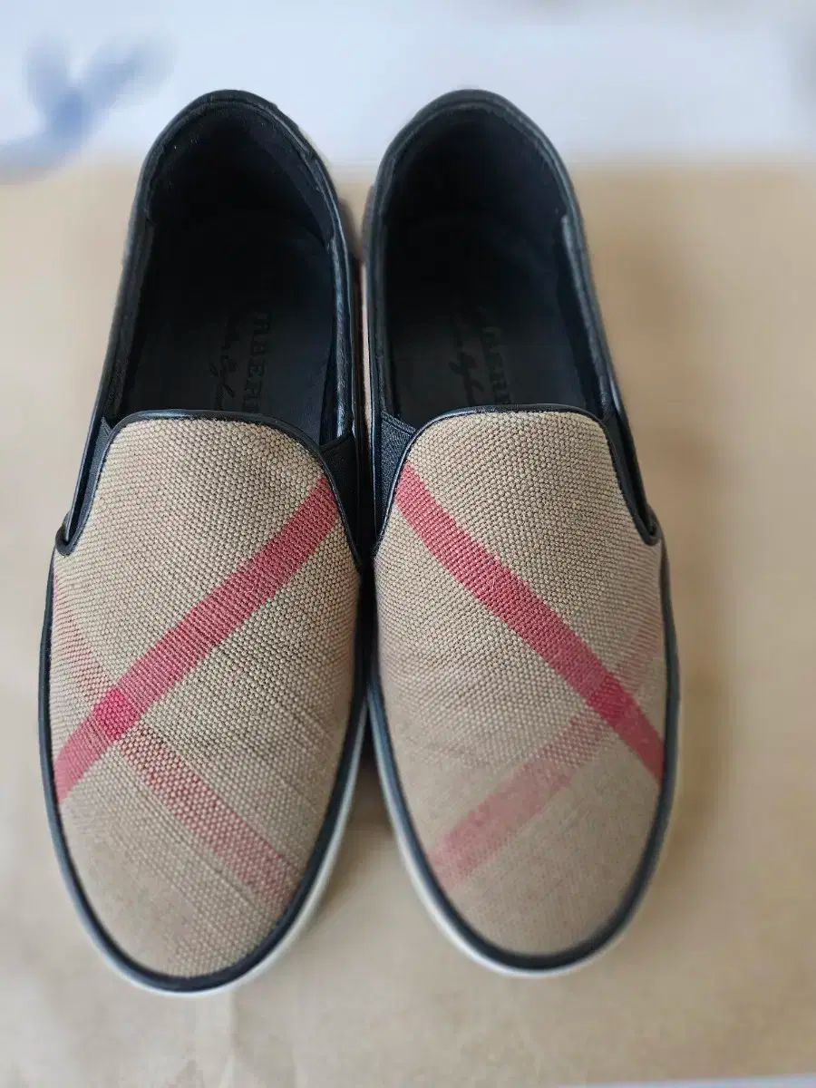 キッズバーバリー スリッポン 35 5