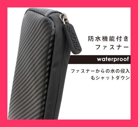 【スタッフおすすめ！】GORIX(ゴリックス) 防水 サイクルポーチ 財布 スマホ 鍵 収納 自転車 ポーチ ロードバイク BKPW