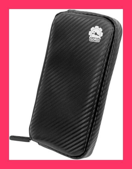【スタッフおすすめ！】GORIX(ゴリックス) 防水 サイクルポーチ 財布 スマホ 鍵 収納 自転車 ポーチ ロードバイク BKPW