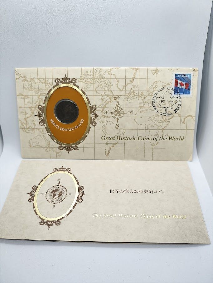 フランクリンミント 世界の偉大な歴史的コイン プリンスエドワード島