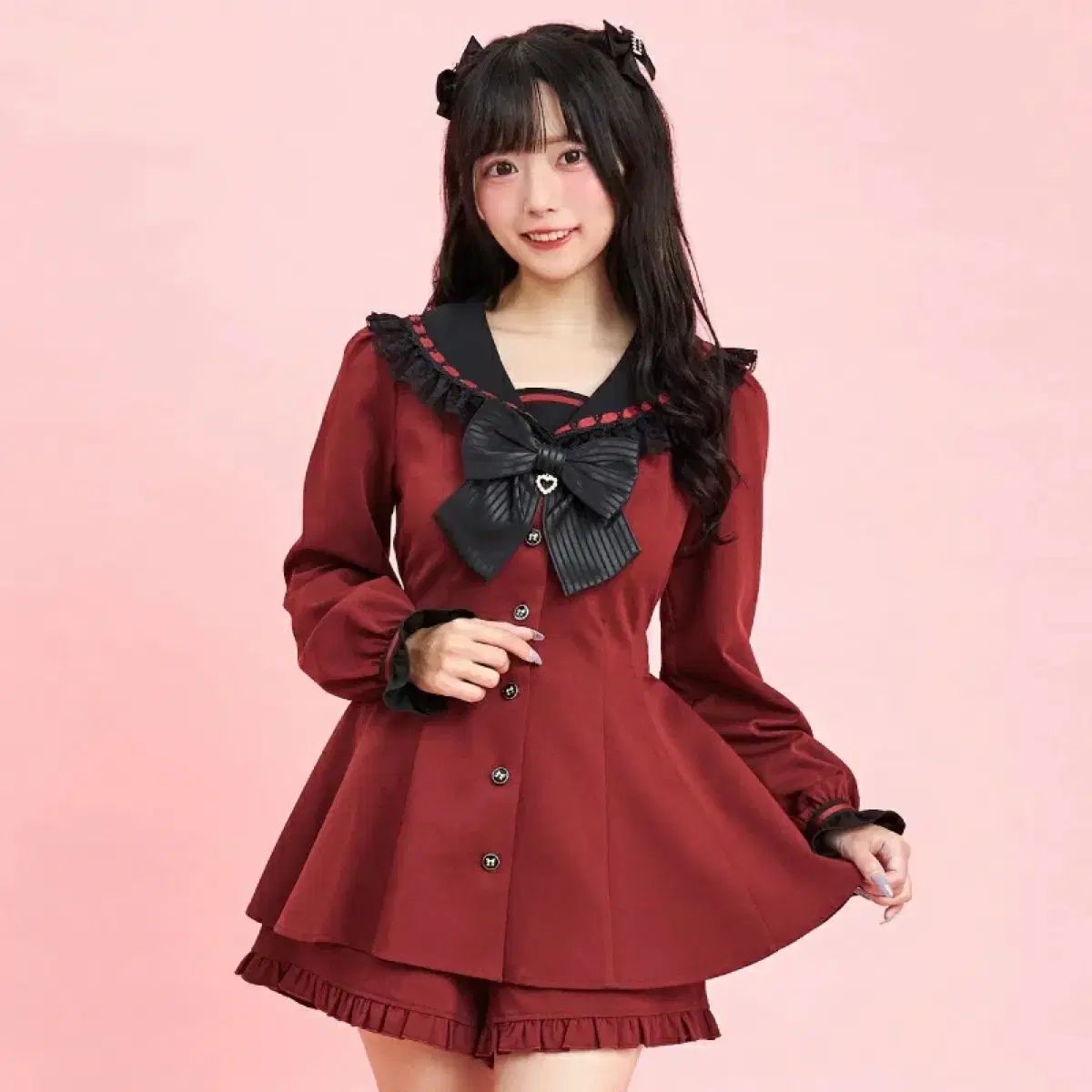 シークレットハニー セーラー セットアップ シークレットハニー セーラー セットアップ シークレットハニー ワイン セットアップ