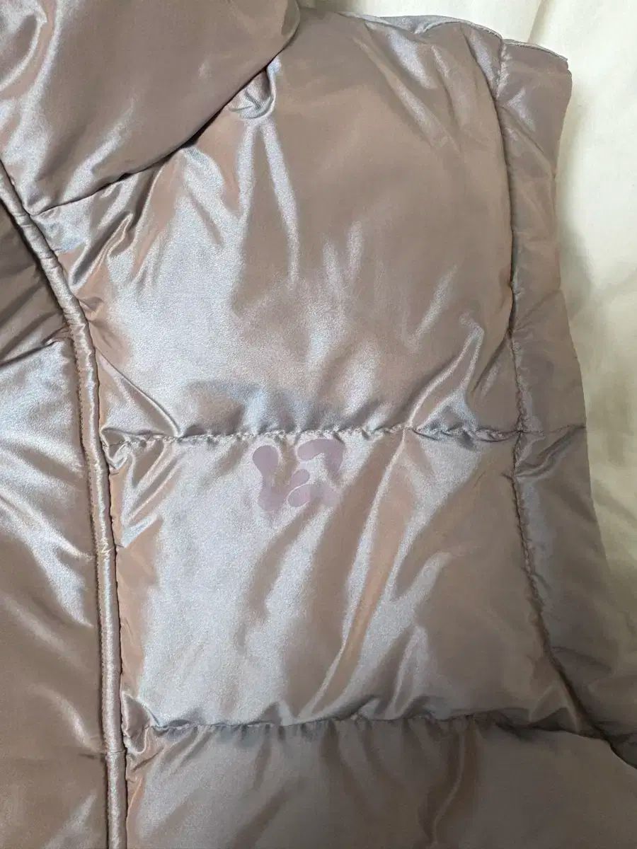  멜로우 クラウド ショート ダウン ベスト ライトパープル ベスト ジレ ベスト ジレ ビスチェ