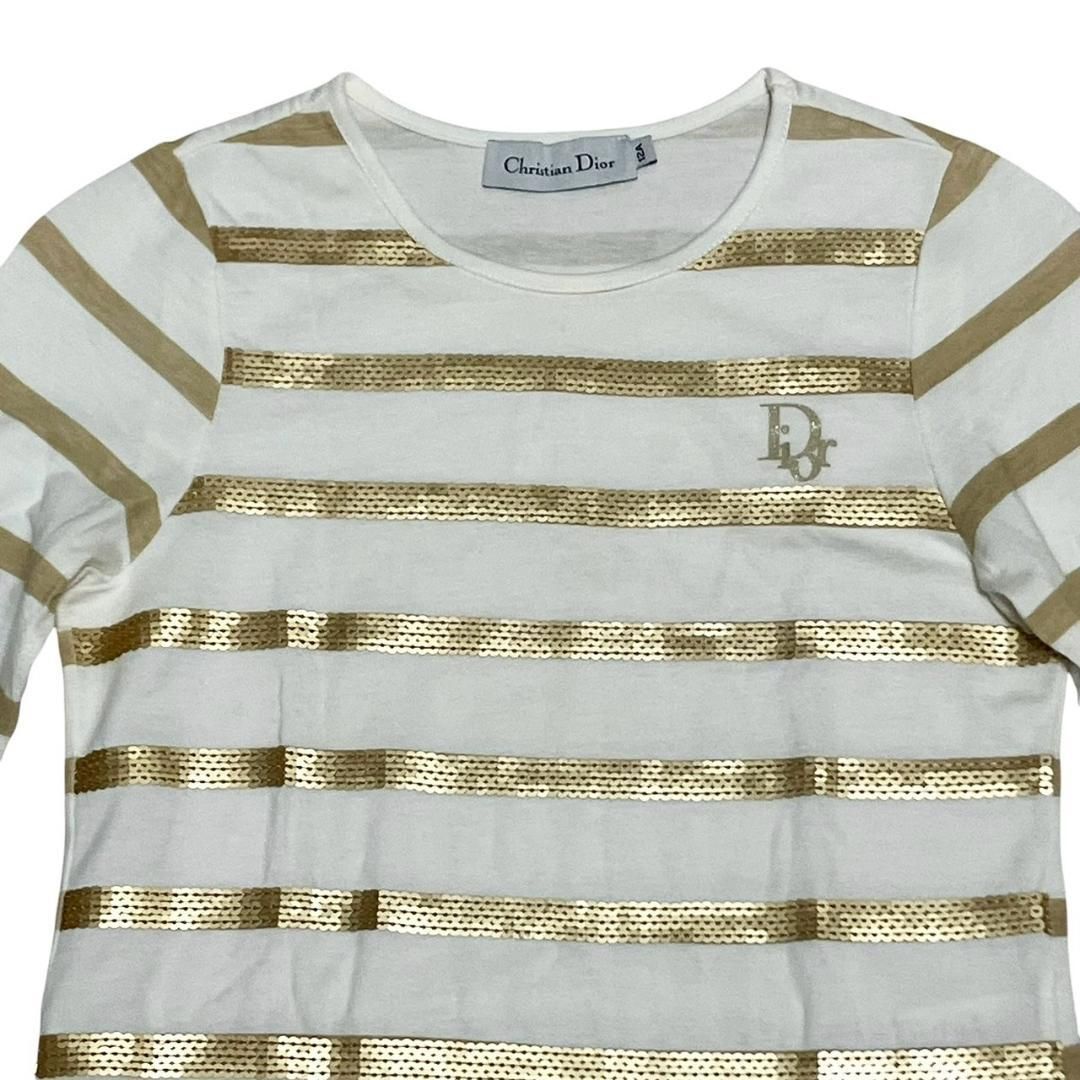 Christian Dior カットソー Tシャツ 長袖 ボーダー ディオール - メルカリ