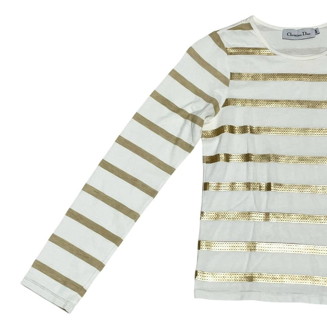【未使用】DIOR ボーダーカットソー ディオール(Dior)ディオール ボーダーカットソー カットソー 衣料品