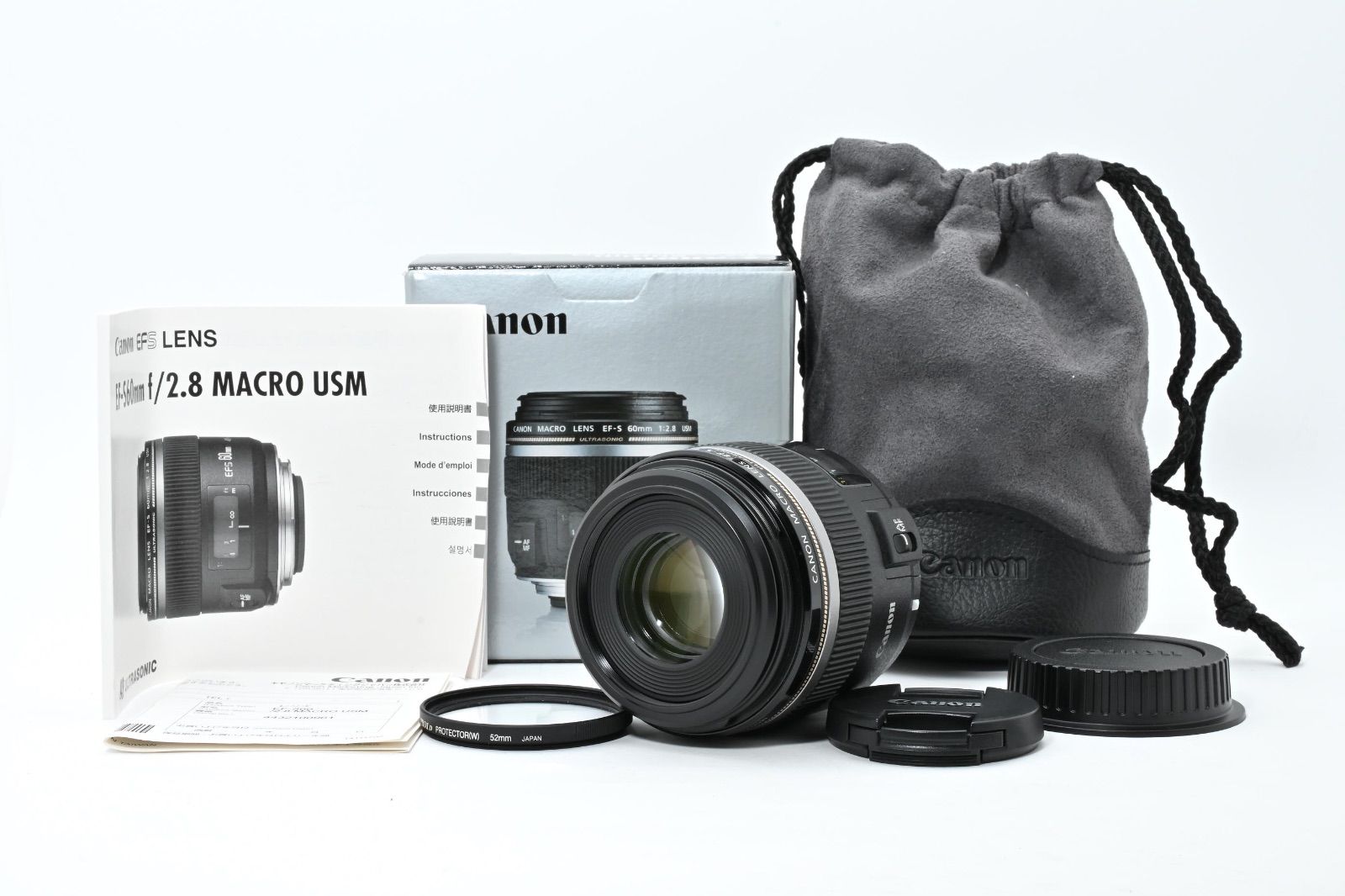 キヤノン Canon EF-S 60mm F2.8 Macro USM 単焦点レンズ